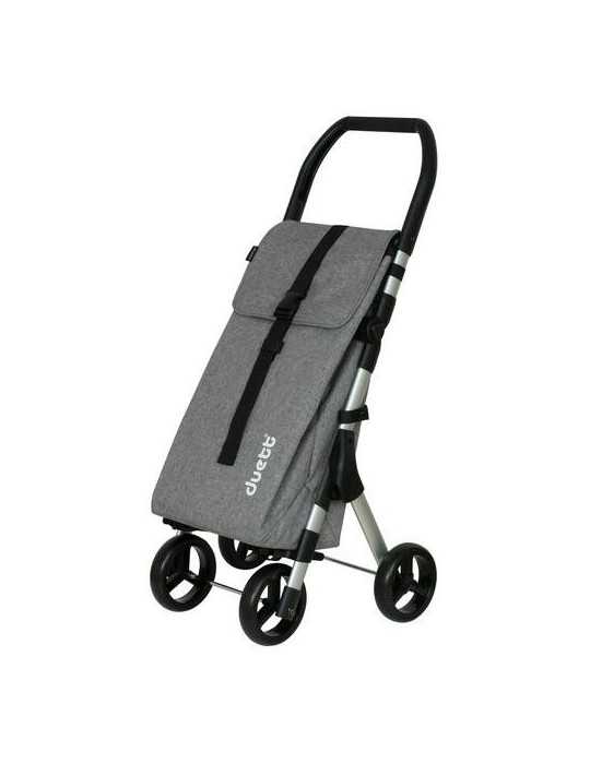 Carro d/compra 46L muuvi up textured gris 4R PLAY
