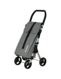 Carro d/compra 46L muuvi up textured gris 4R PLAY