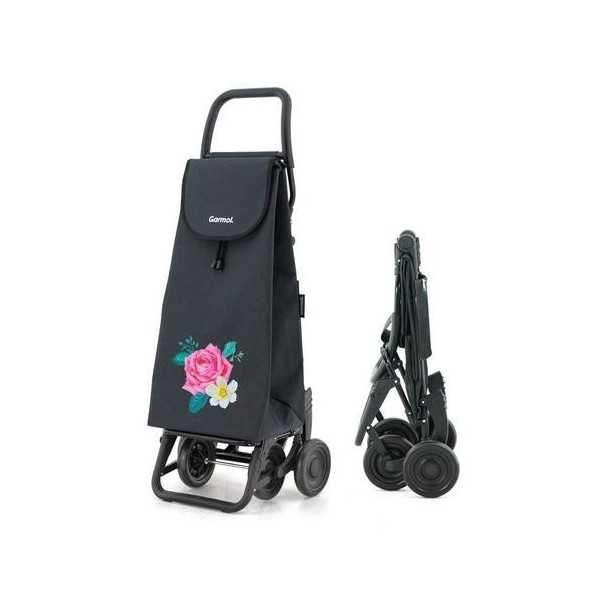 Carro de compra negro 55L G4P bloom C-902 GARMOL
