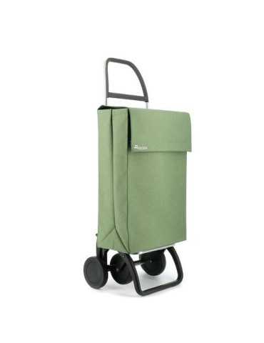 Carro compra jean tweed 4 ruedas verde ROLSER