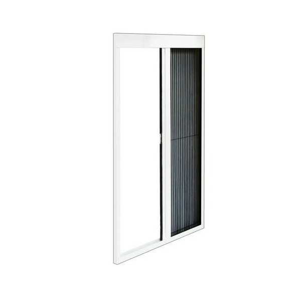 Mosquitera plisada 120X240 aluminio blanca 702670 GLOBAL BOSQ