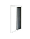 Mosquitera plisada 120X240 aluminio blanca 702670 GLOBAL BOSQ