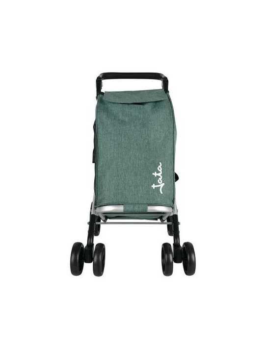 Carro de compra 40L 4 ruedas 45KG verde HCAR2501 JATA