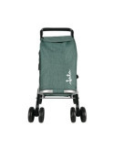 Carro de compra 40L 4 ruedas 45KG verde HCAR2501 JATA