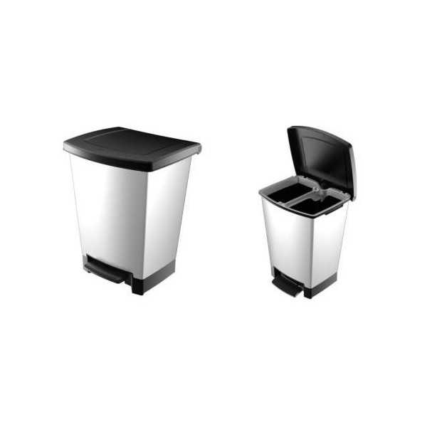 Cubo 25 l. pedal decobin 2EN1 184274 CURVER