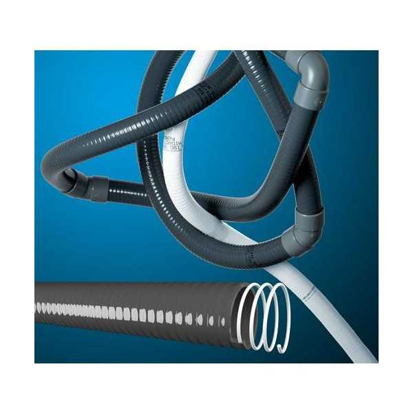 Hidrotubo blanco 34X40 rollo 25M ESPIROFLEX