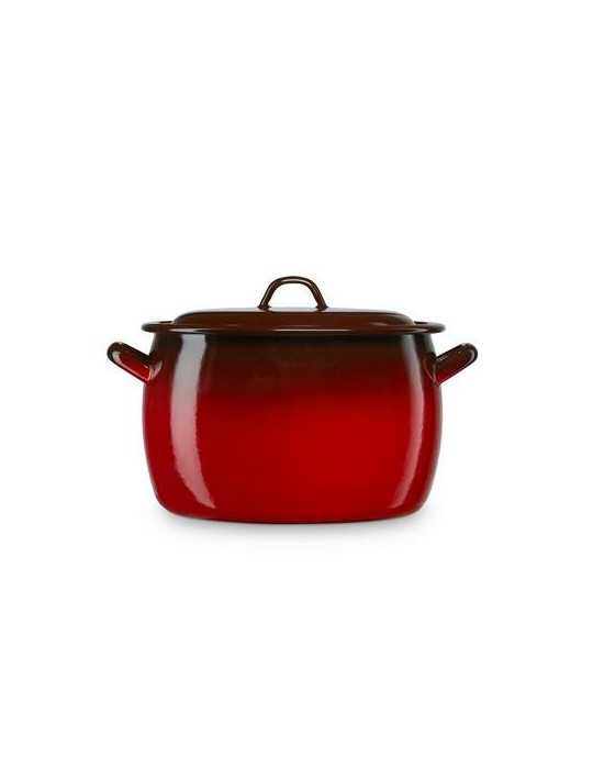 Olla abombada 34CM fuego .080834 ESTRELLA
