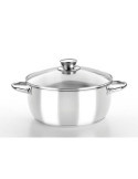Cacerola optima tapa cristal 32CM BRA