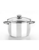Olla con tapa cristal 32CM. optima M453132 BRA