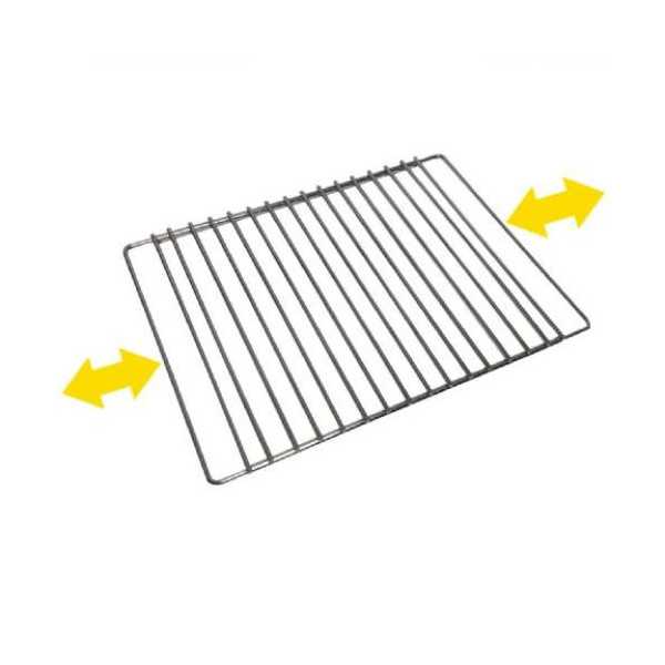 Rejilla horno cromo exterior 42-60 cm. 2547 SAUVIC