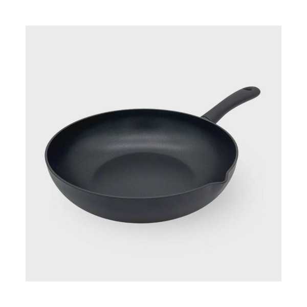 Wok 28CM full induction k-line black KLI0328 AMERCOOK