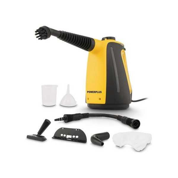 Limpiador A vapor 1350W -550ML + accesorios VARO