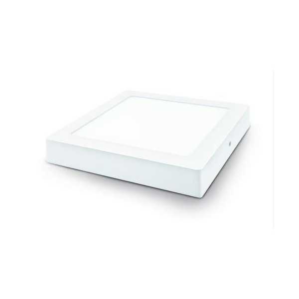 Downlight led 24 w.superficie cuadrado bca .calida ALFA
