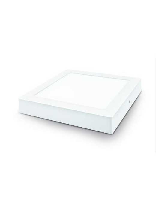 Downlight led 24 w.superficie cuadrado bca .calida ALFA