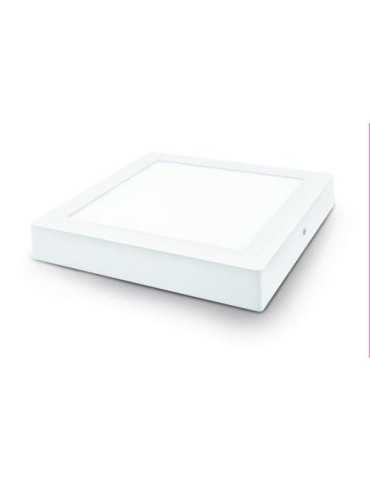 Downlight led 24 w. superficie cuadrado bca. fria ALFA