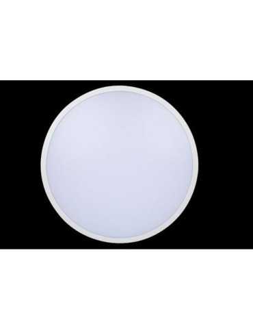 Plafon hydra redondo superf marco blanco 3600LM SILVER SANZ