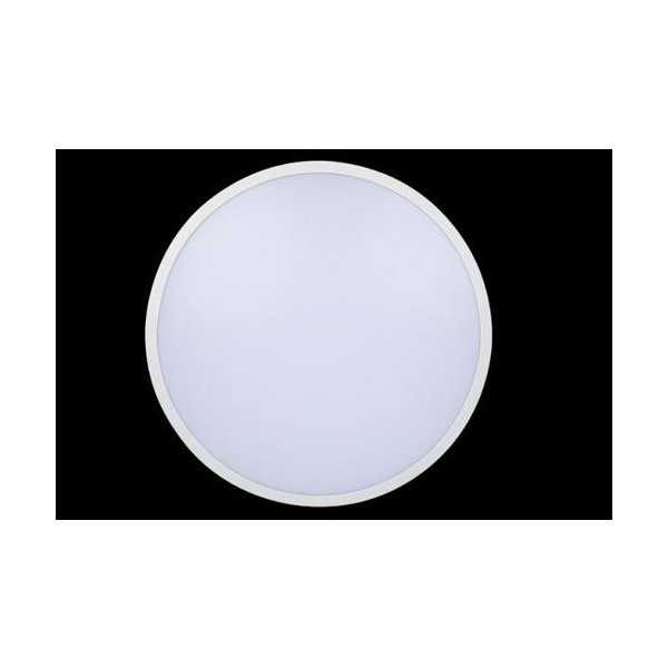 Plafon hydra redondo superf marco blanco 3600LM SILVER SANZ