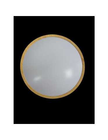 Plafon hydra redondo superf marco madera 3600LM SILVER SANZ
