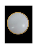 Plafon hydra redondo superf marco madera 3600LM SILVER SANZ