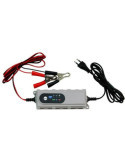 Cargador bateria inteligente 4AH con pinzas 28109 SPORTUNO SRL