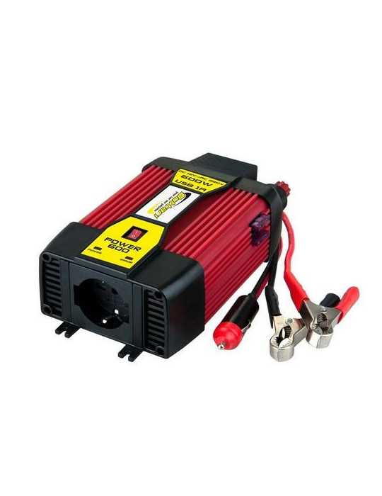 Convertidor de corriente 600W 12-220V 30200 SPORTUNO SRL