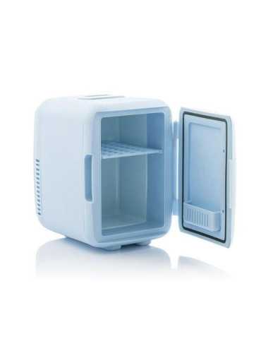 Mini nevera cosmeticos y oficina azul pastel 4L INNOVAGOODS