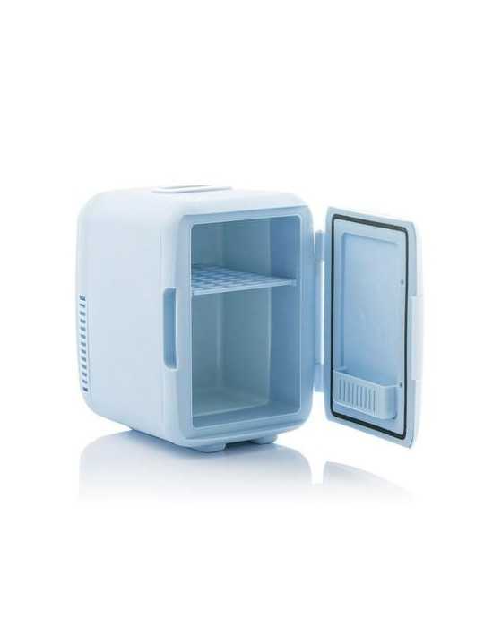 Mini nevera cosmeticos y oficina azul pastel 4L INNOVAGOODS
