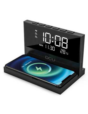 Reloj despertador carga inalambrica 15W 37300830 DCU