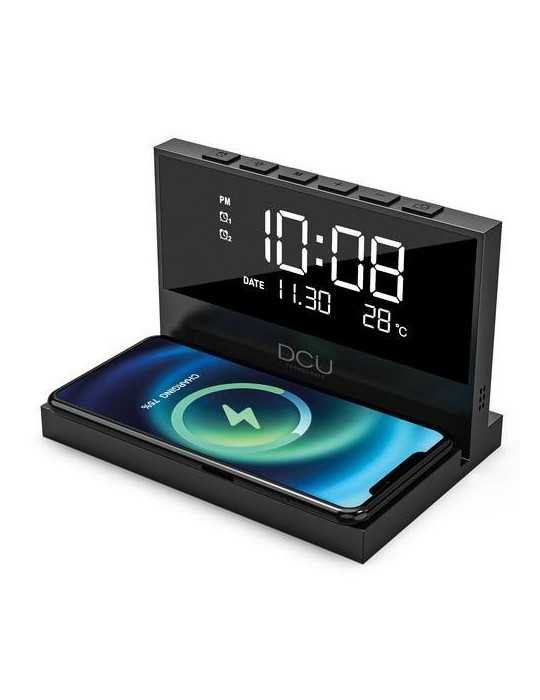 Reloj despertador carga inalambrica 15W 37300830 DCU