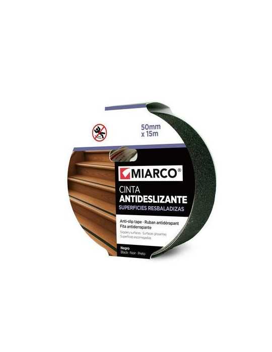 Cinta antideslizante negro 50MMX15M MIARCO