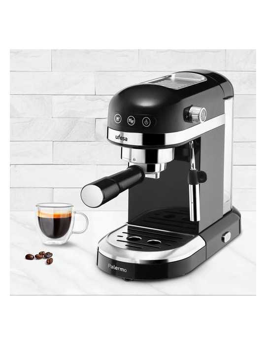 Cafetera expresso palermo 1350W 2 tazas 71705459 DAGA