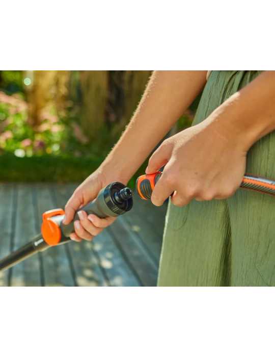 Set de lavado con mango de cerdas suaves limpieza GARDENA