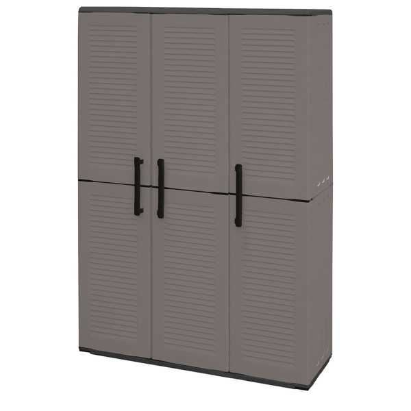 Armario Alto Con Estantes Regulables 1020X370X1630mm E101 ARTPLAST