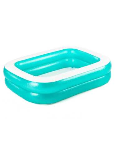 Piscina Hinchable Blue Rectangular Family Pool 201X150X51 BESTWAY