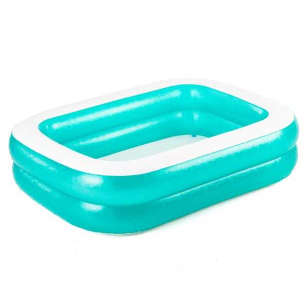 Piscina Hinchable Blue Rectangular Family Pool 201X150X51 BESTWAY
