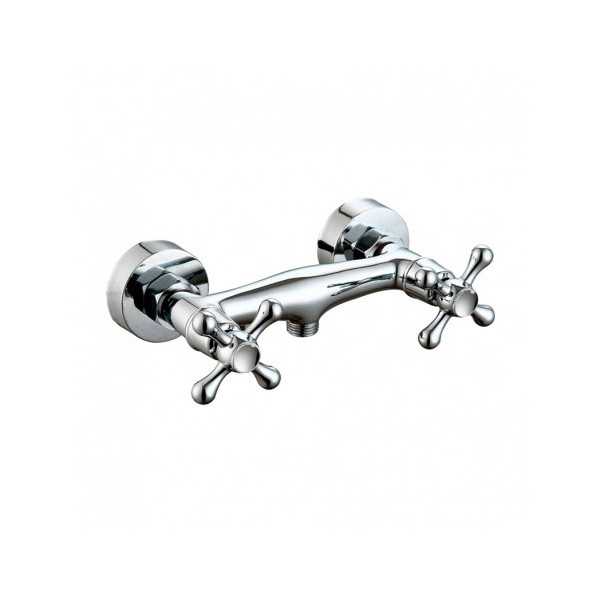 Grifo Monobloc de Ducha Serie Clasica en Cromo