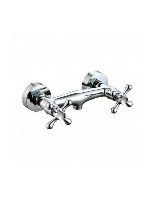 Grifo Monobloc de Ducha Serie Clasica en Cromo