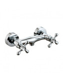 Grifo Monobloc de Ducha Serie Clasica en Cromo