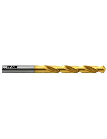Broca 3,00 mm HSS DIN338N Classique Blister TIN -1001- IZAR