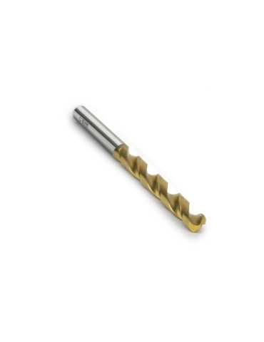 Broca 5,00 mm HSS DIN338N Classique Blister TIN -1001- IZAR 2