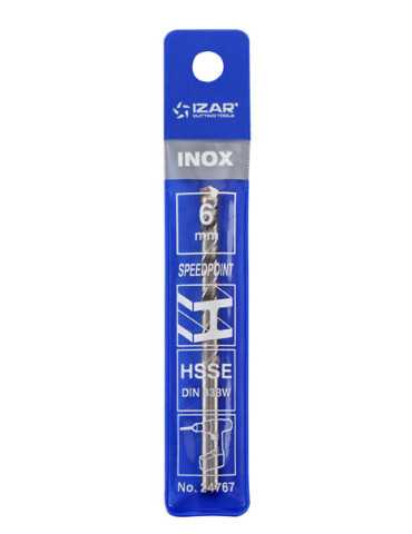 Broca 8,50 mm HSS Co DIN338W Inox Blister -1005- IZAR 2