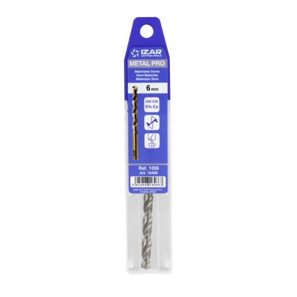 Broca 1,50 mm HSS Co DIN338N Blister -1006- IZAR