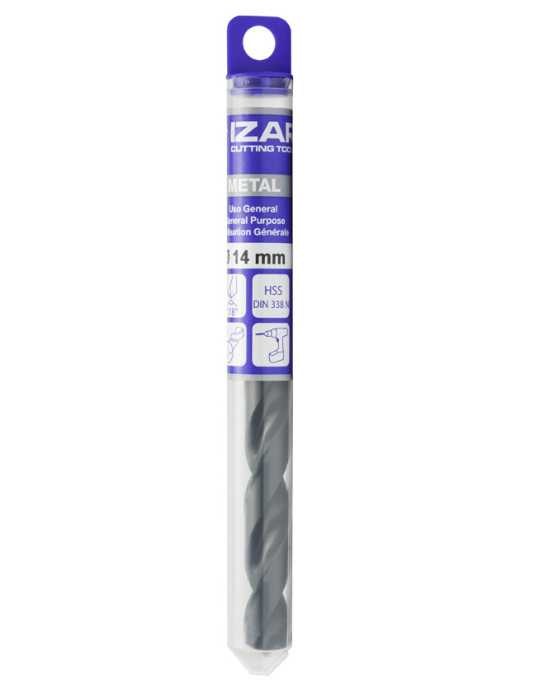 Broca 20,00 mm HSS DIN338N Rebajada -1007- IZAR