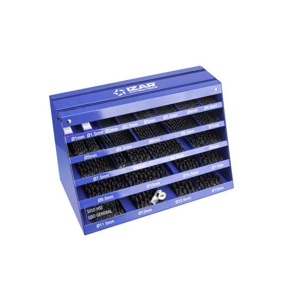 Broca Cabinet 1010 HSS DIN338N Classique -1010- IZAR