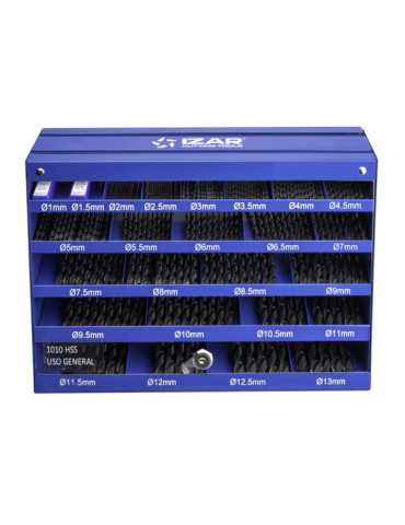Broca Cabinet 1010 HSS DIN338N Classique -1010- IZAR 2