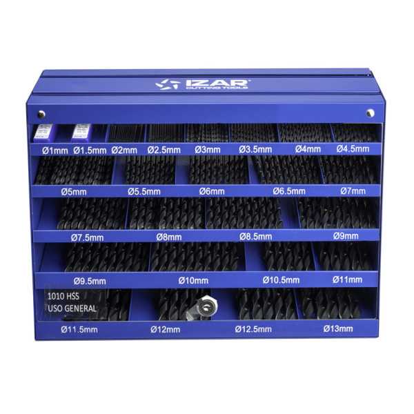 Broca Cabinet 1010 HSS DIN338N Classique -1010- IZAR