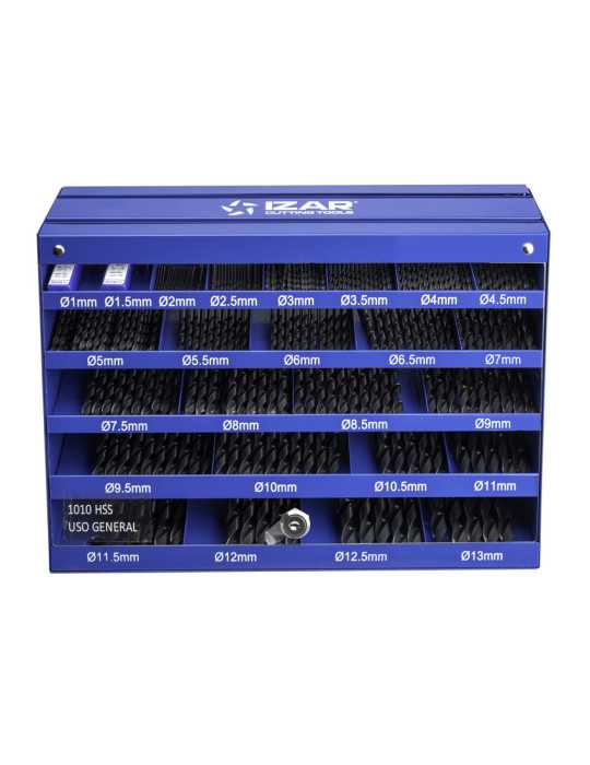 Broca Cabinet 1010 HSS DIN338N Classique -1010- IZAR