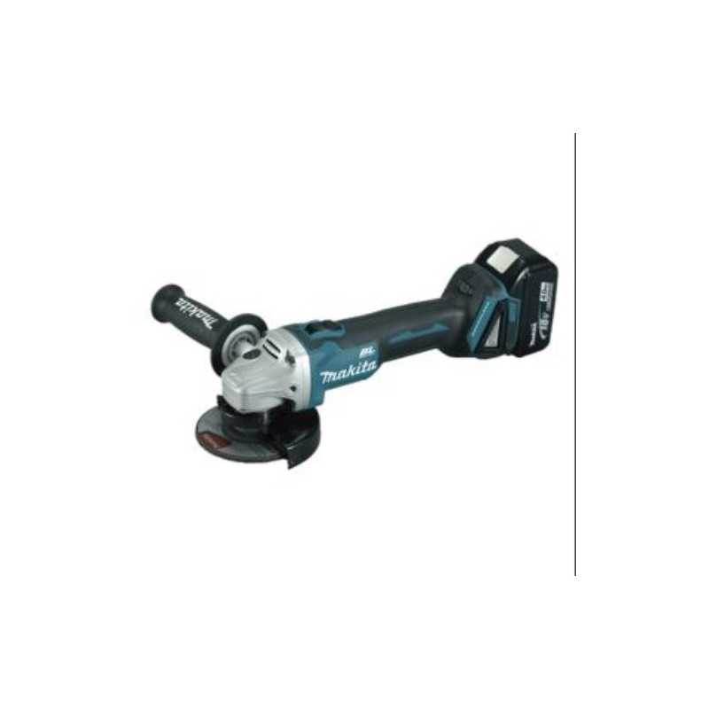 Miniamoladora MAKITA 18v. 115mm. 4,0ah. DGA454RMJ