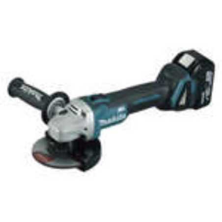 Miniamoladora bl 18v MAKITA BL 18v IXT 125mm SAR 4ah 2 baterias
