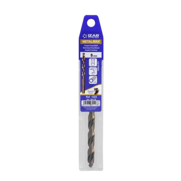 Broca 11,50 mm Universal Metalmax Blister -1022- IZAR